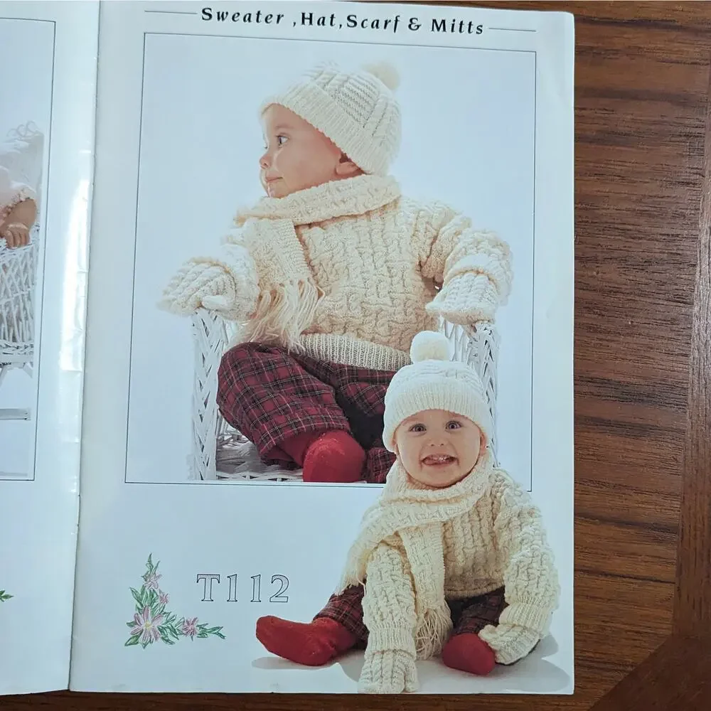 Little Stitches 2 in Peter Pan Baby Knitting Pattern Book